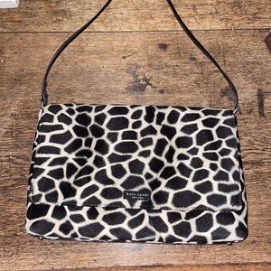 1990s Kate Spade Giraffe Print Purse
